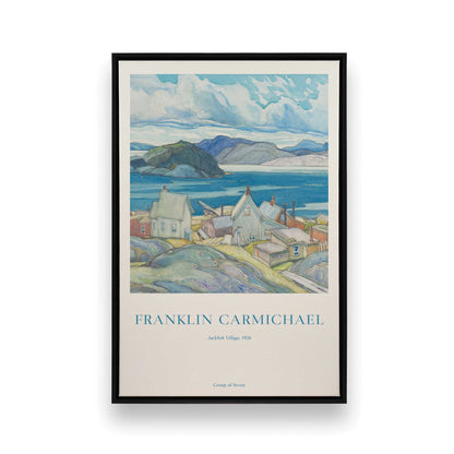 [Color:Satin Black], Picture of art in a Satin Black frame