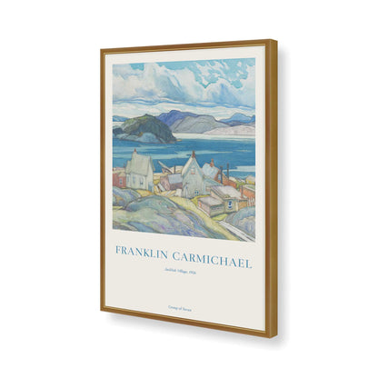 [Color:Polished Gold], Picture of art in a Polished Gold frame of the corner