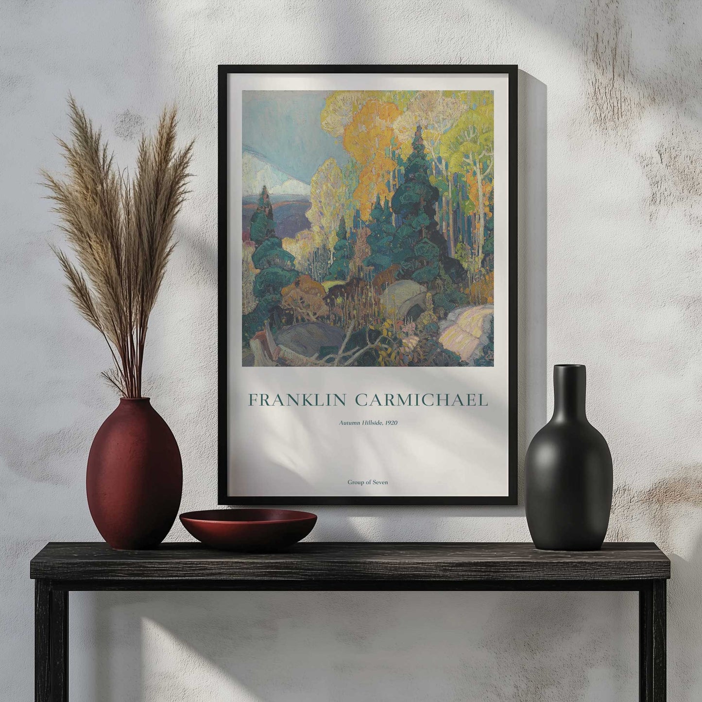 Picture of art in a room