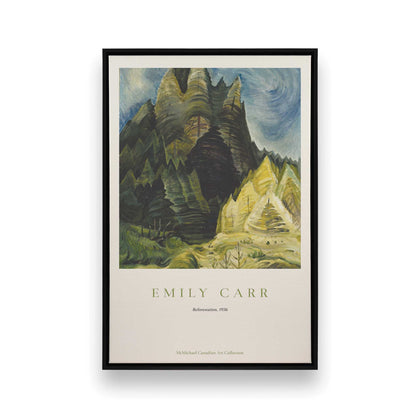 [Color:Satin Black], Picture of art in a Satin Black frame