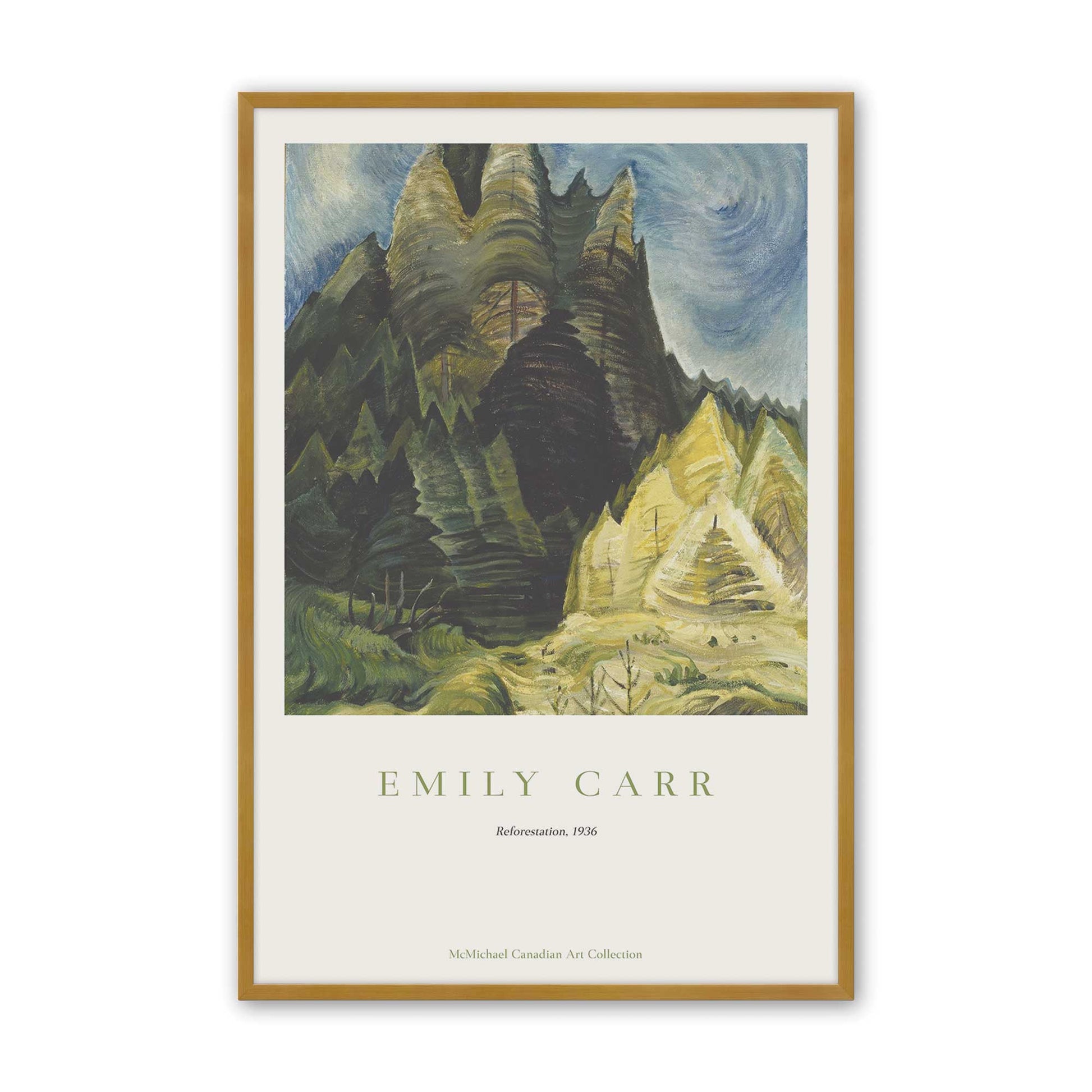 [Color:Polished Gold], Picture of art in a Polished Gold frame