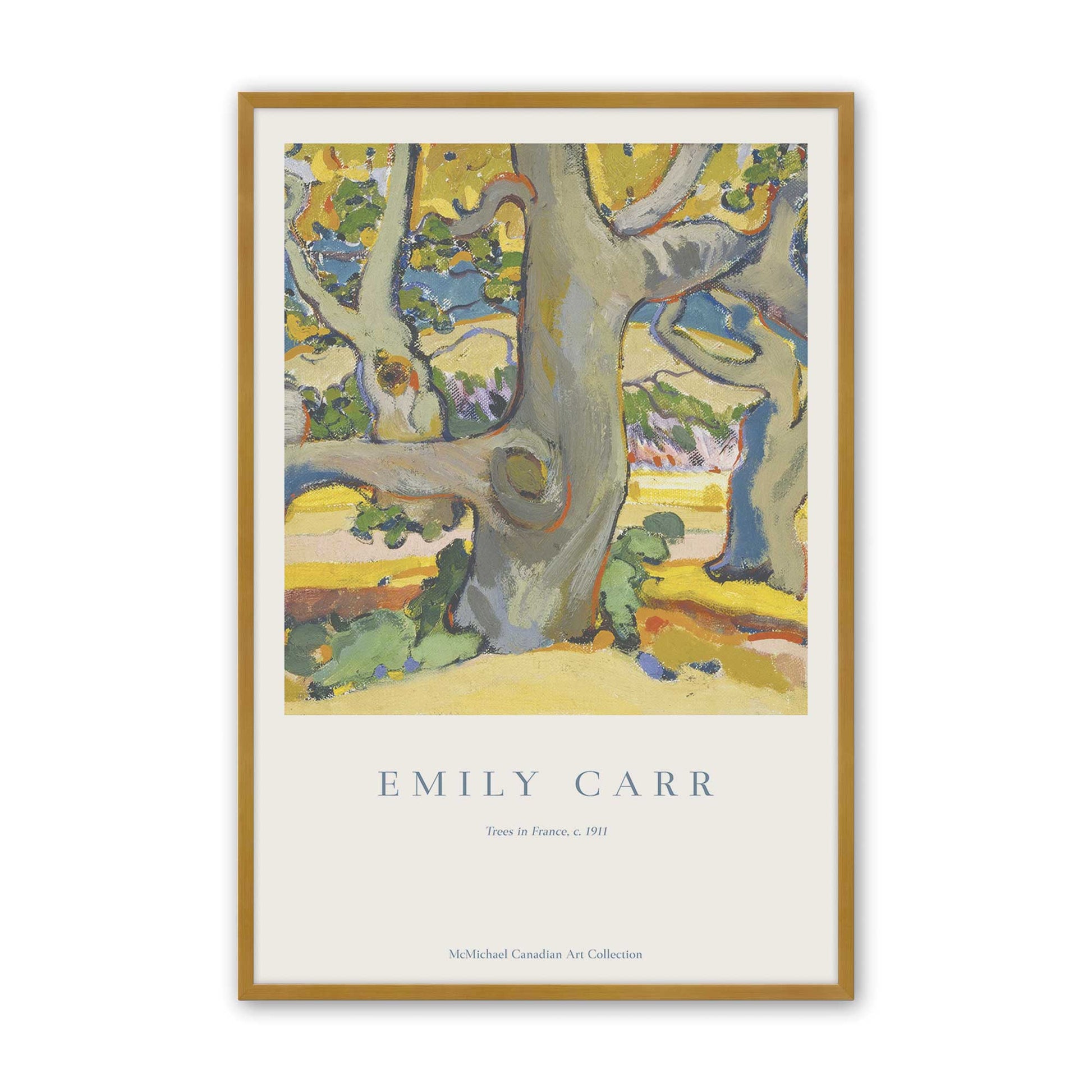 [Color:Polished Gold], Picture of art in a Polished Gold frame