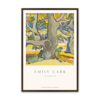 [Color:Brown], Picture of art in a Brown frame
