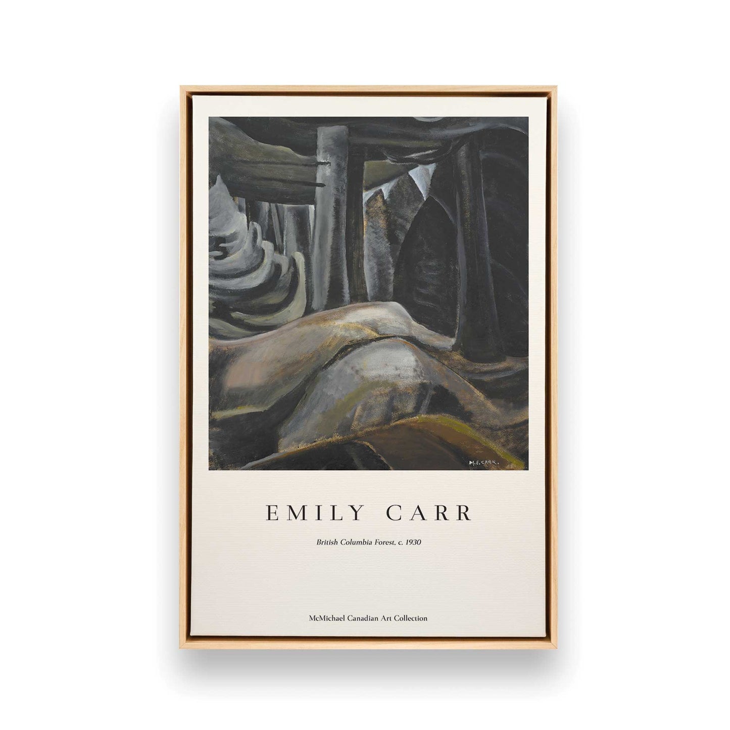 [Color:American Maple], Picture of art in a American Maple frame