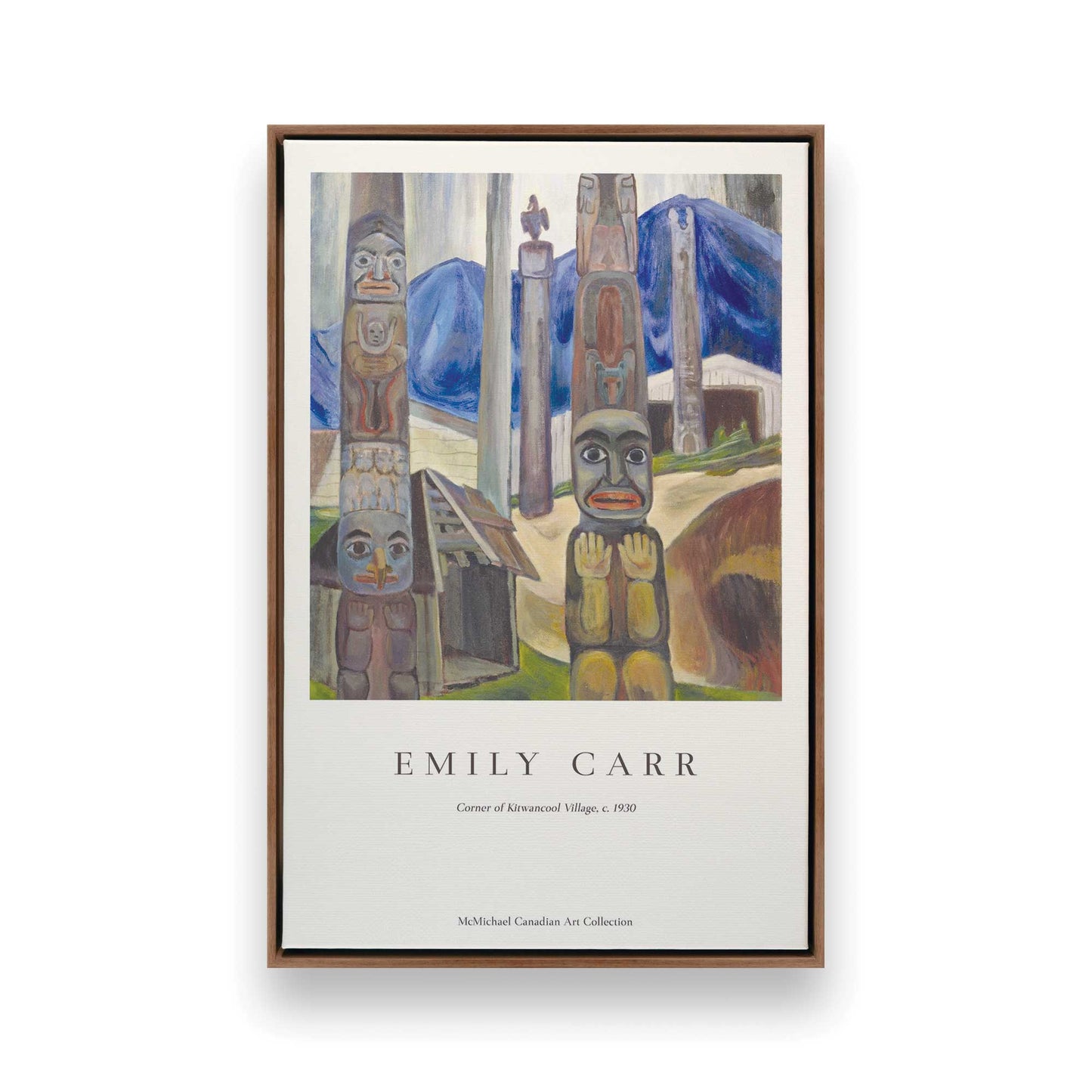 [Color:Walnut], Picture of art in a Walnut frame