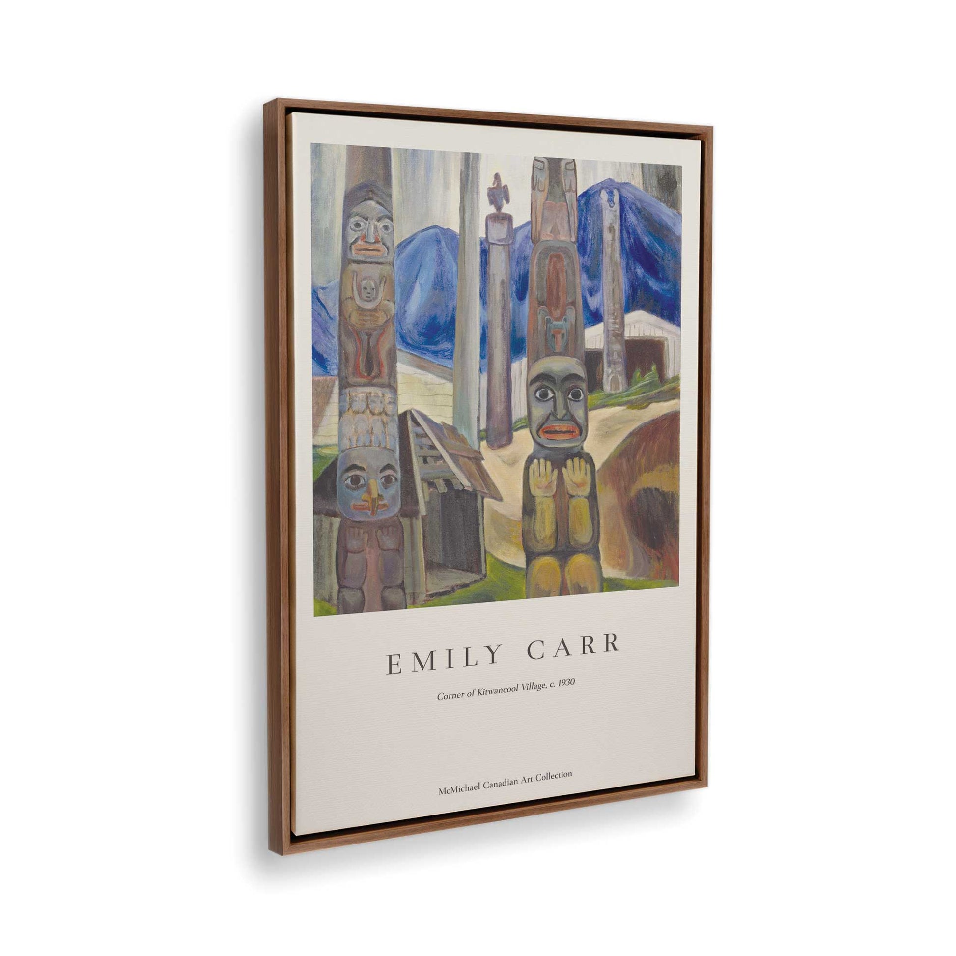 [Color:Walnut], Picture of the corner of the art