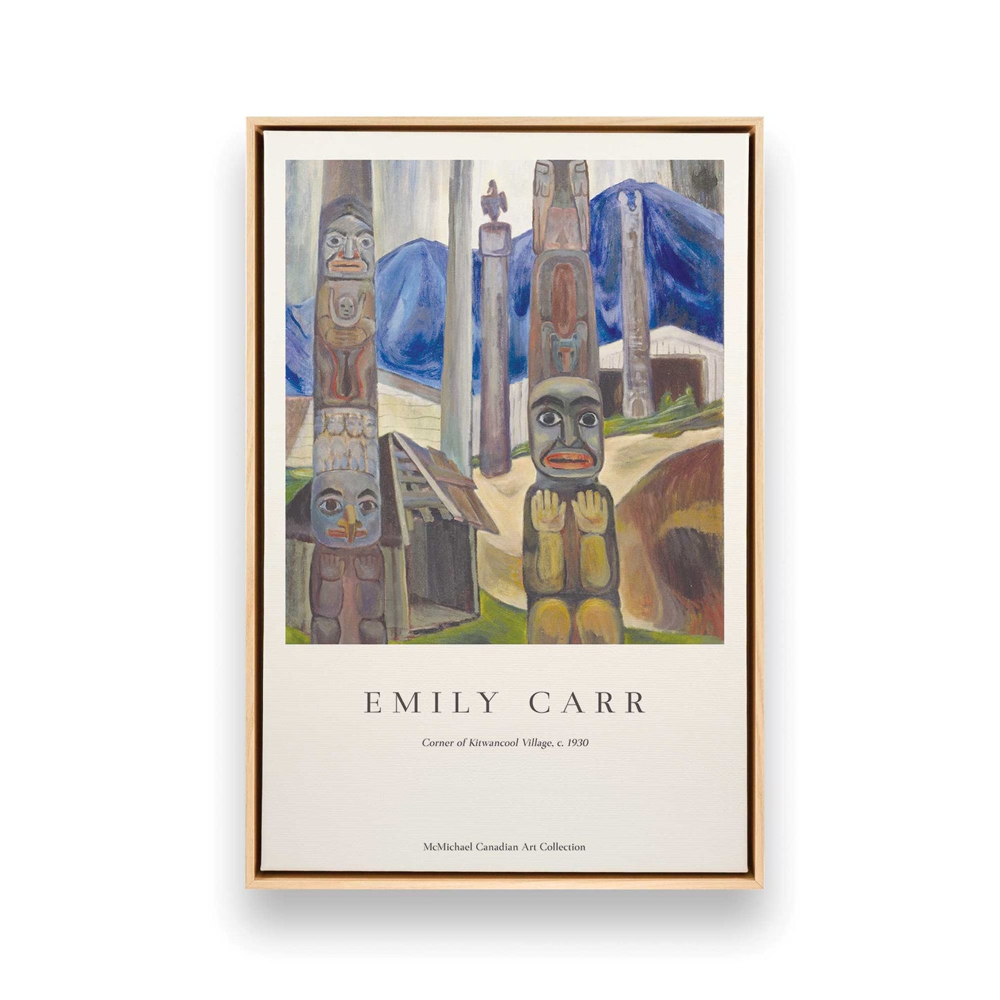 [Color:American Maple], Picture of art in a American Maple frame