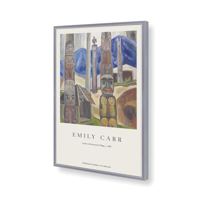 [Color:Polished Chrome], Picture of art in a Polished Chrome frame of the corner