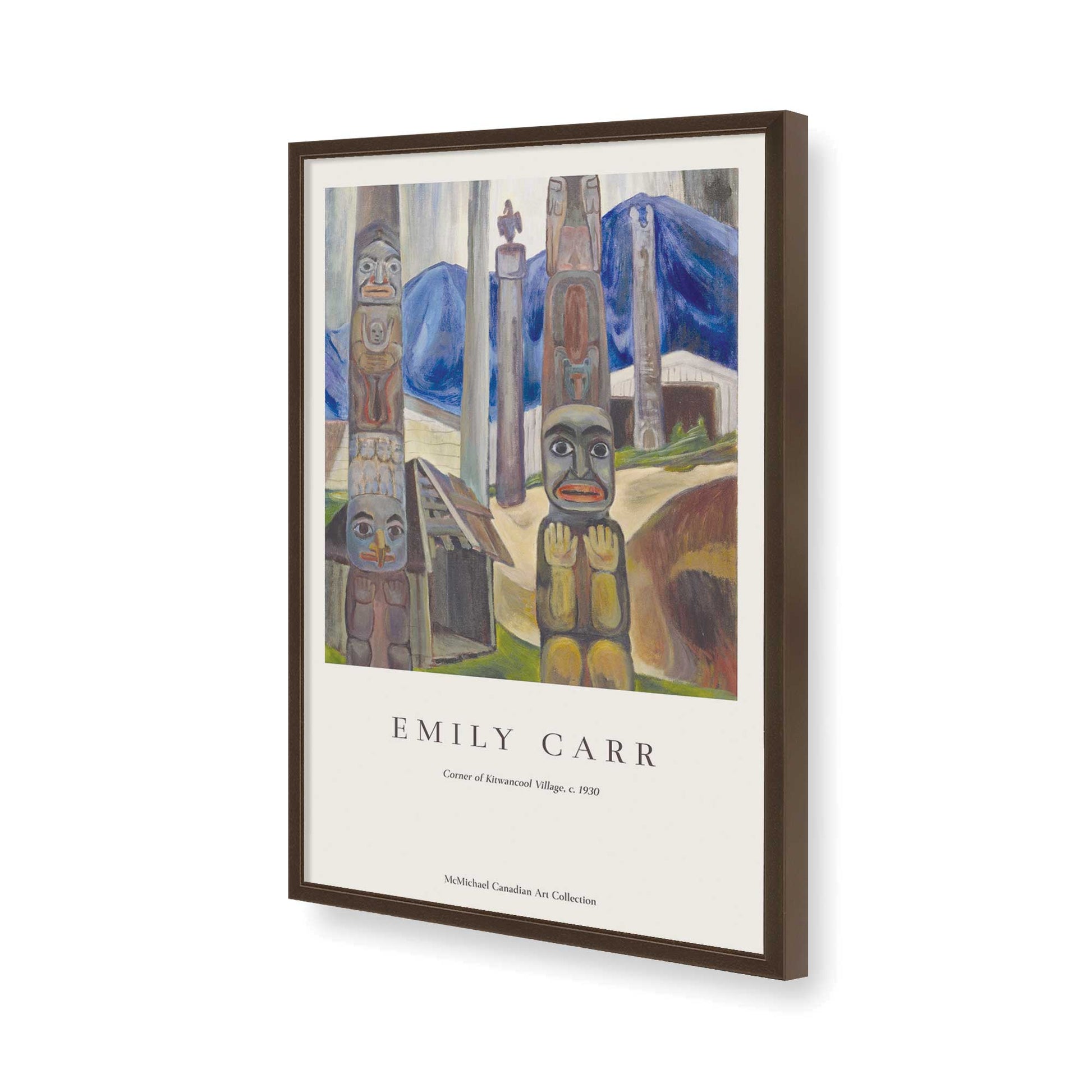 [Color:Belvinder Brown], Picture of art in a Belvinder Brown frame of the corner