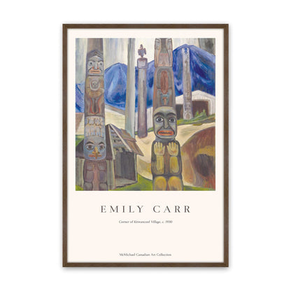 [Color:Walnut], Picture of art in a Walnut frame