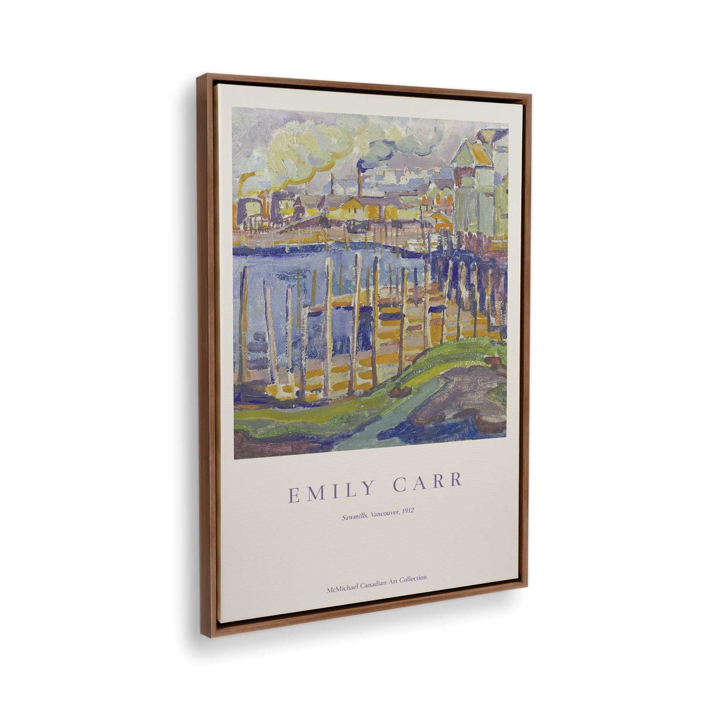 [Color:Walnut], Picture of the corner of the art