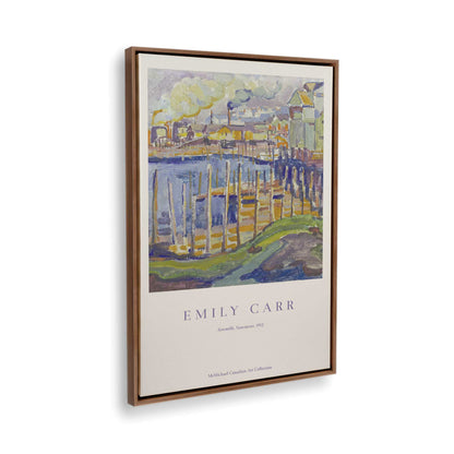 [Color:Walnut], Picture of the corner of the art