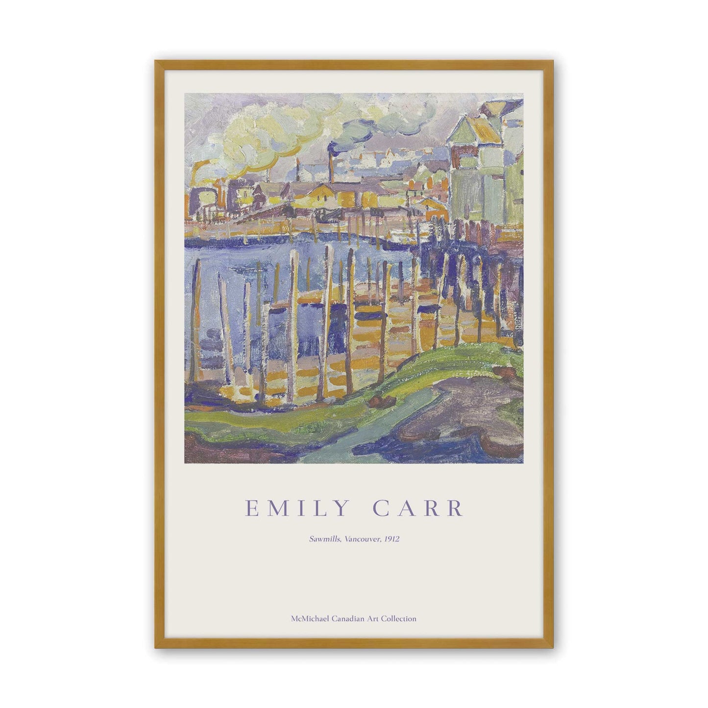 [Color:Polished Gold], Picture of art in a Polished Gold frame