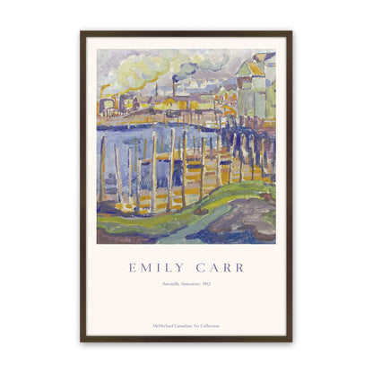 [Color:Brown], Picture of art in a Brown frame