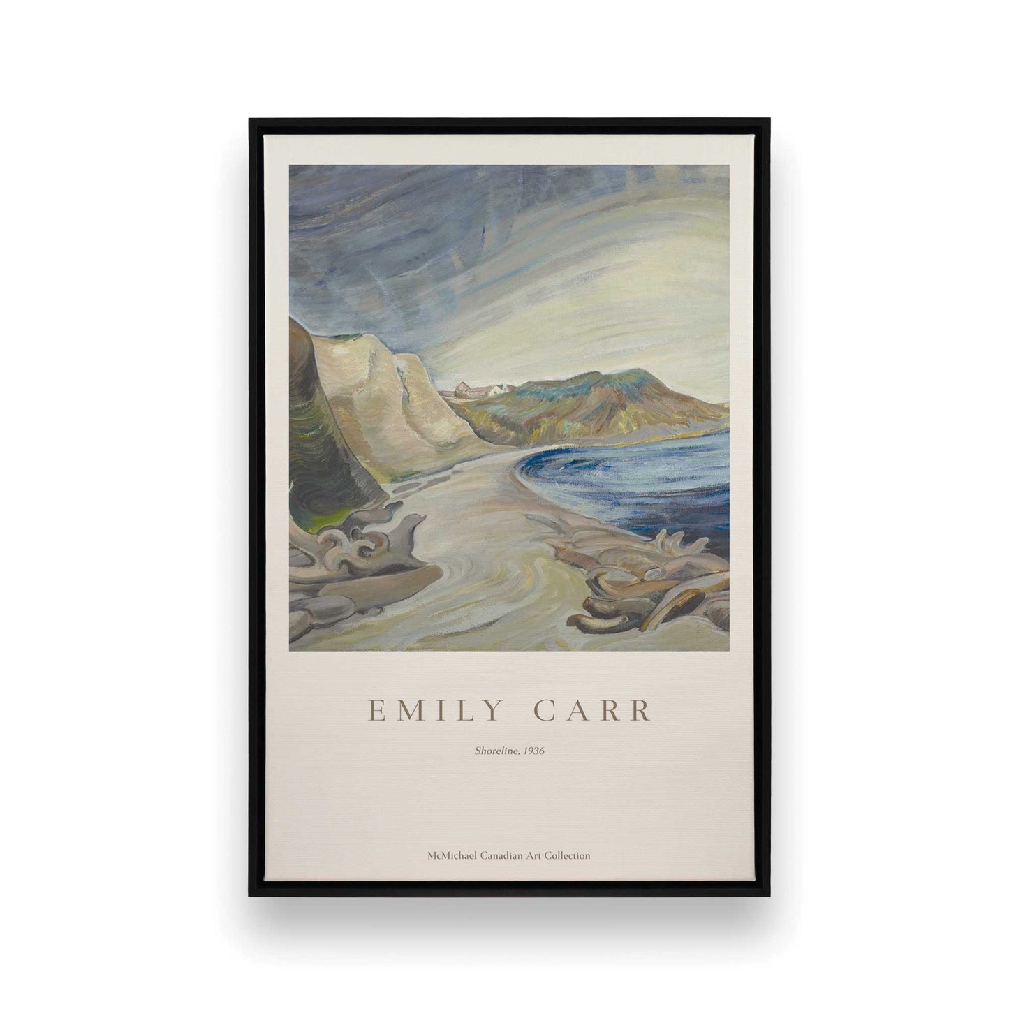 [Color:Satin Black], Picture of art in a Satin Black frame