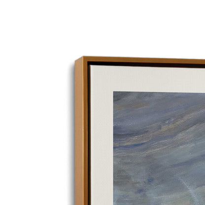[Color:Polished Gold], Picture of art in a Polished Gold frame at an angle