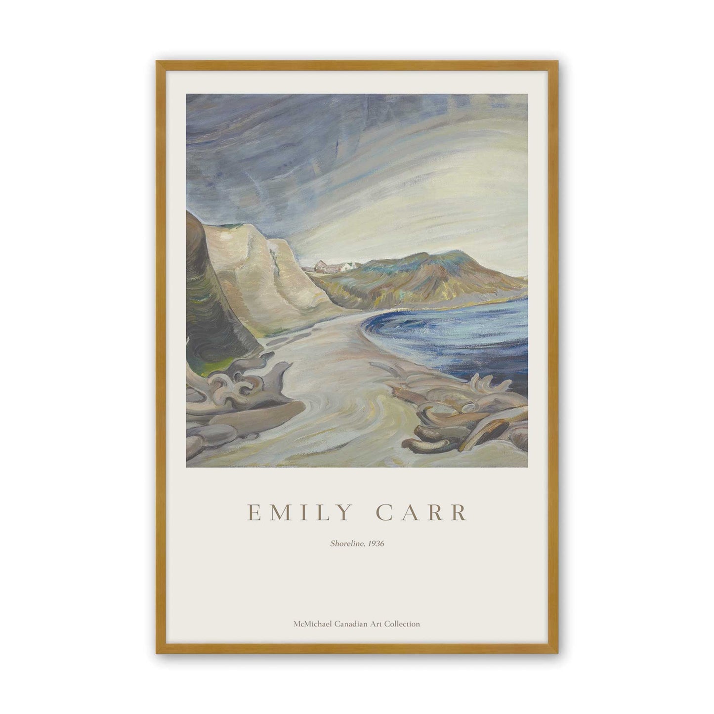 [Color:Polished Gold], Picture of art in a Polished Gold frame