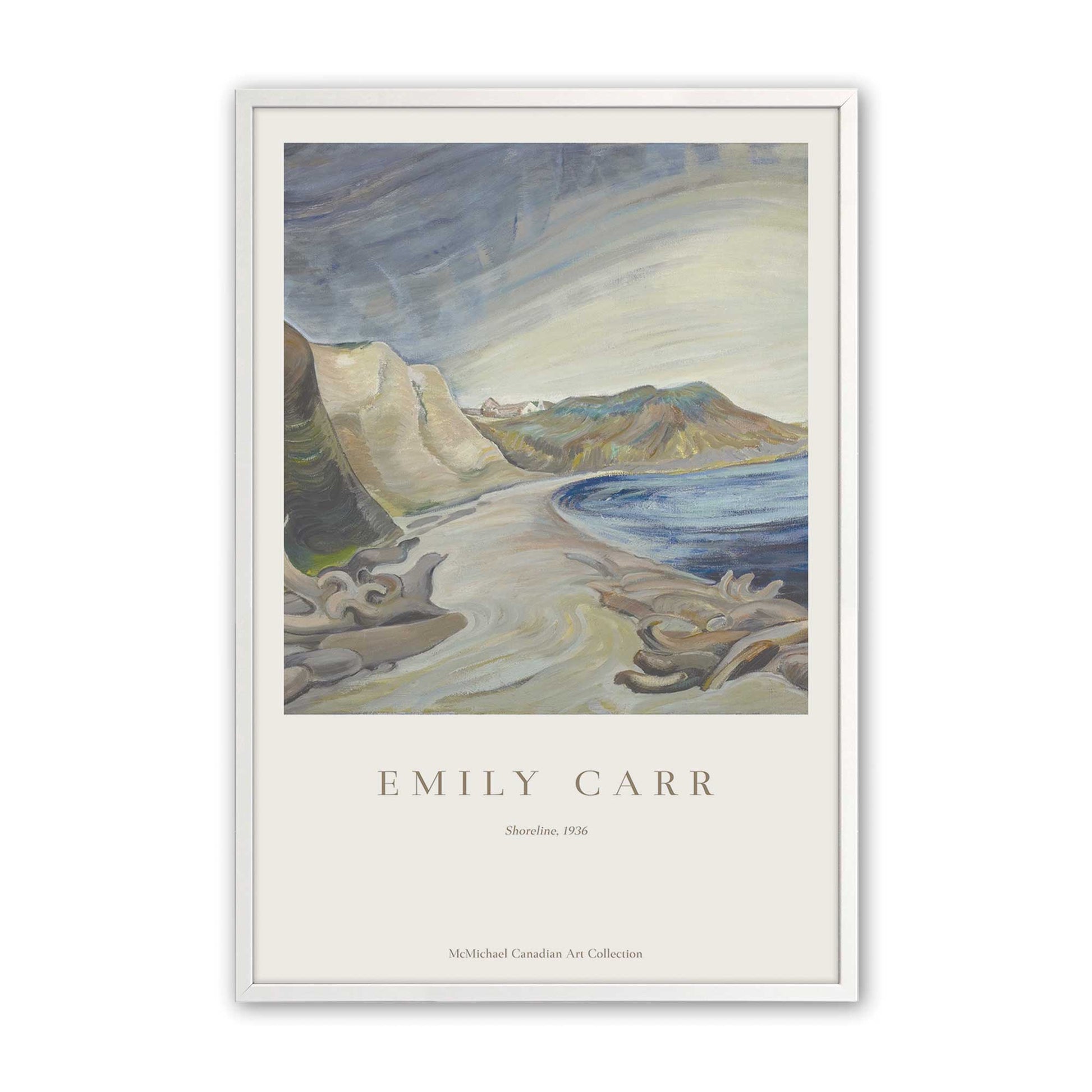 [Color:Opaque White], Picture of art in a Opaque White frame