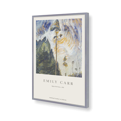 [Color:Polished Chrome], Picture of art in a Polished Chrome frame of the corner