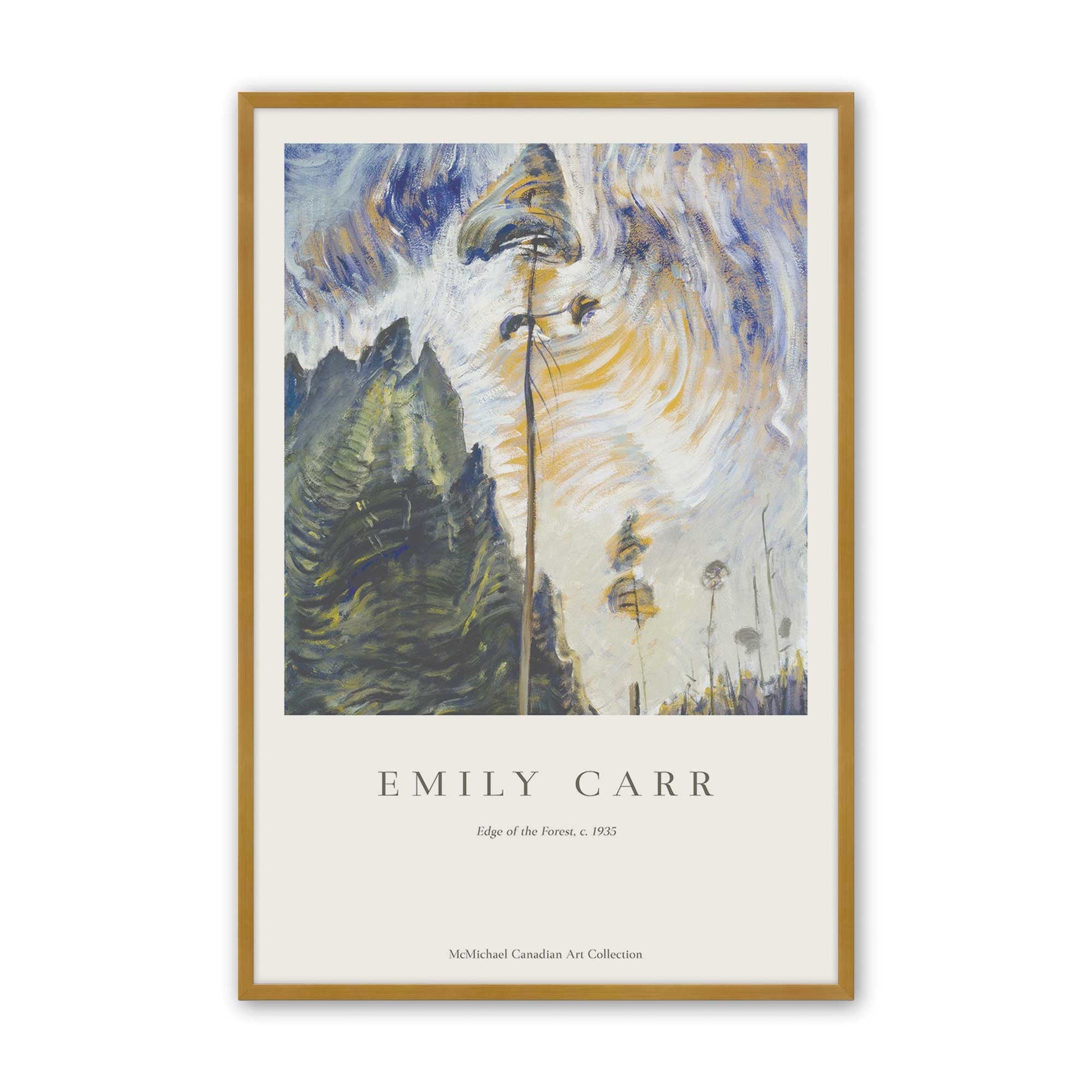 [Color:Polished Gold], Picture of art in a Polished Gold frame