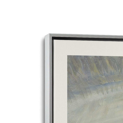 [Color:Polished Chrome], Picture of art in a Polished Chrome frame at an angle