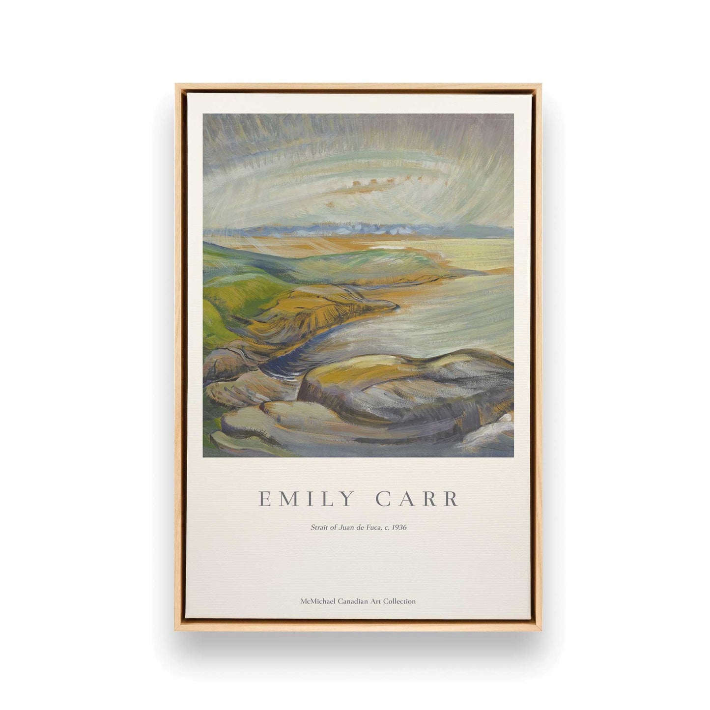 [Color:American Maple], Picture of art in a American Maple frame
