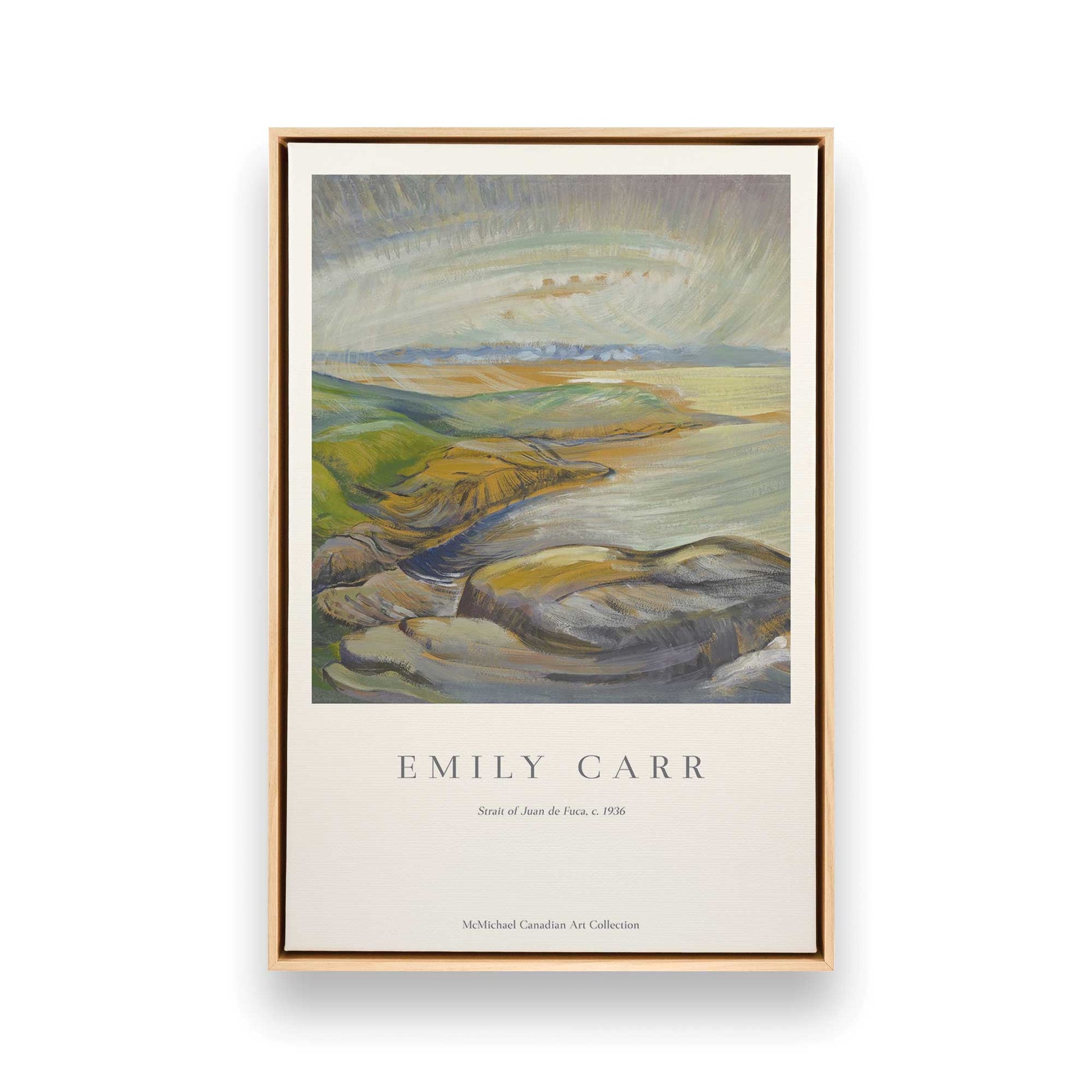 [Color:American Maple], Picture of art in a American Maple frame