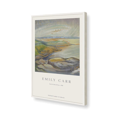 [Color:Opaque White], Picture of art in a Opaque White frame of the corner