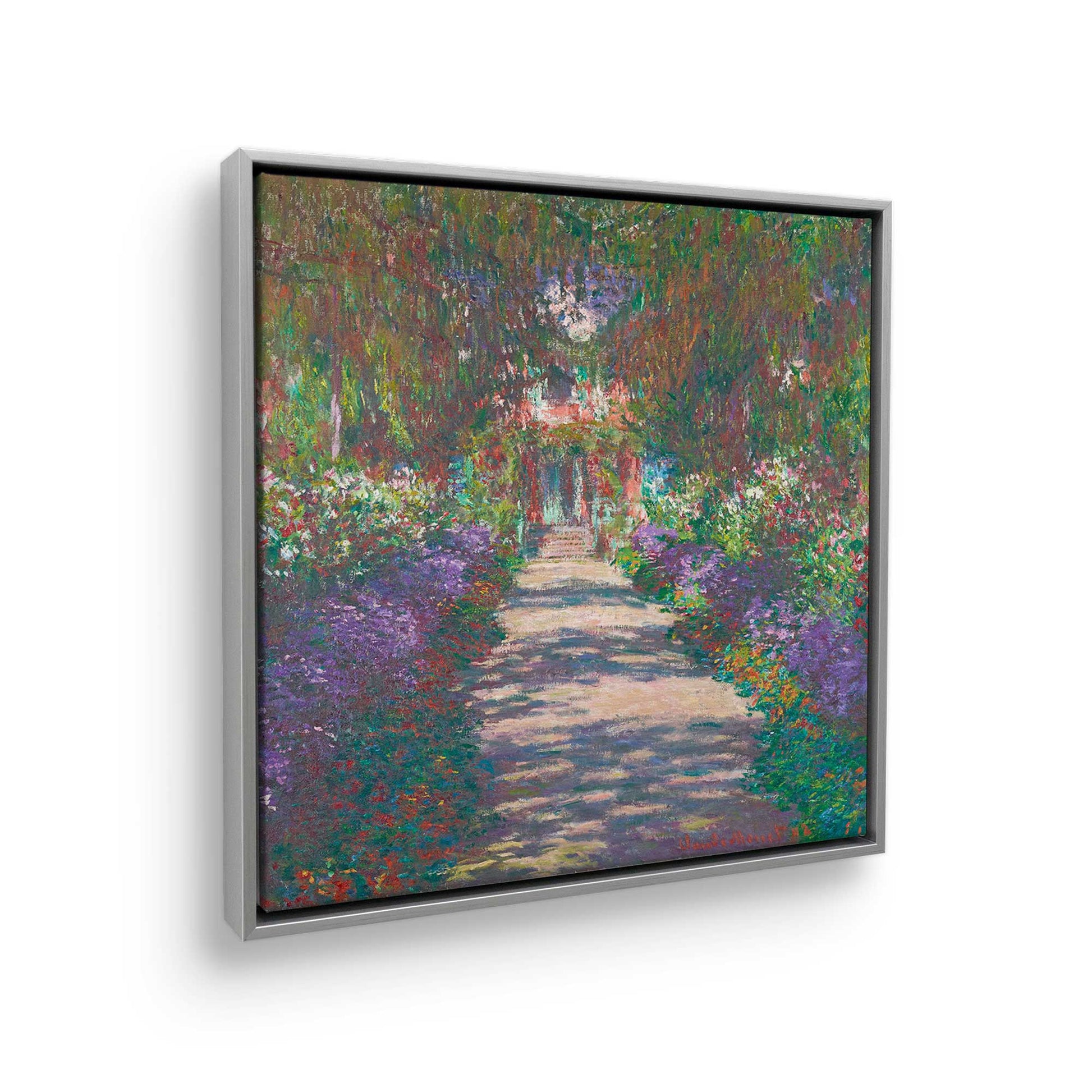 [Color:Polished Chrome], Picture of the corner of the art