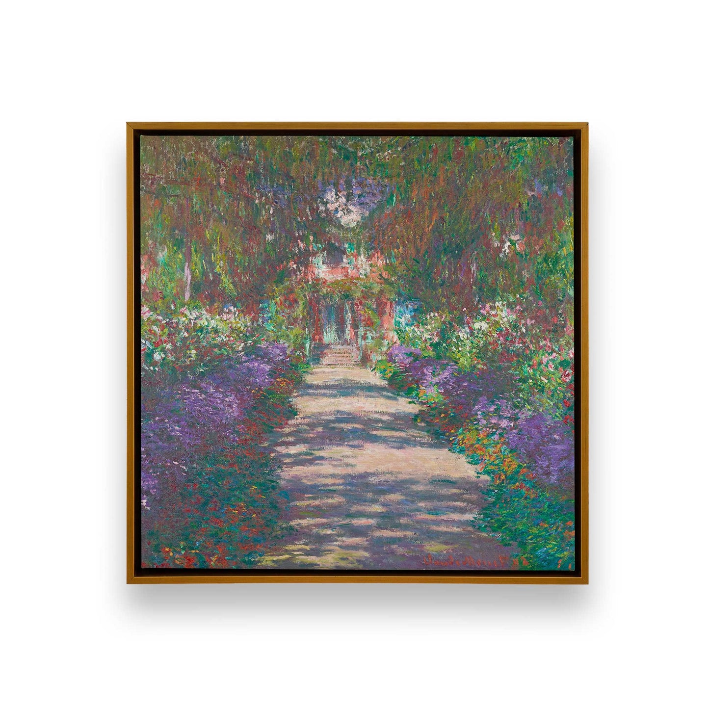 [Color:Polished Gold], Picture of art in a Polished Gold frame