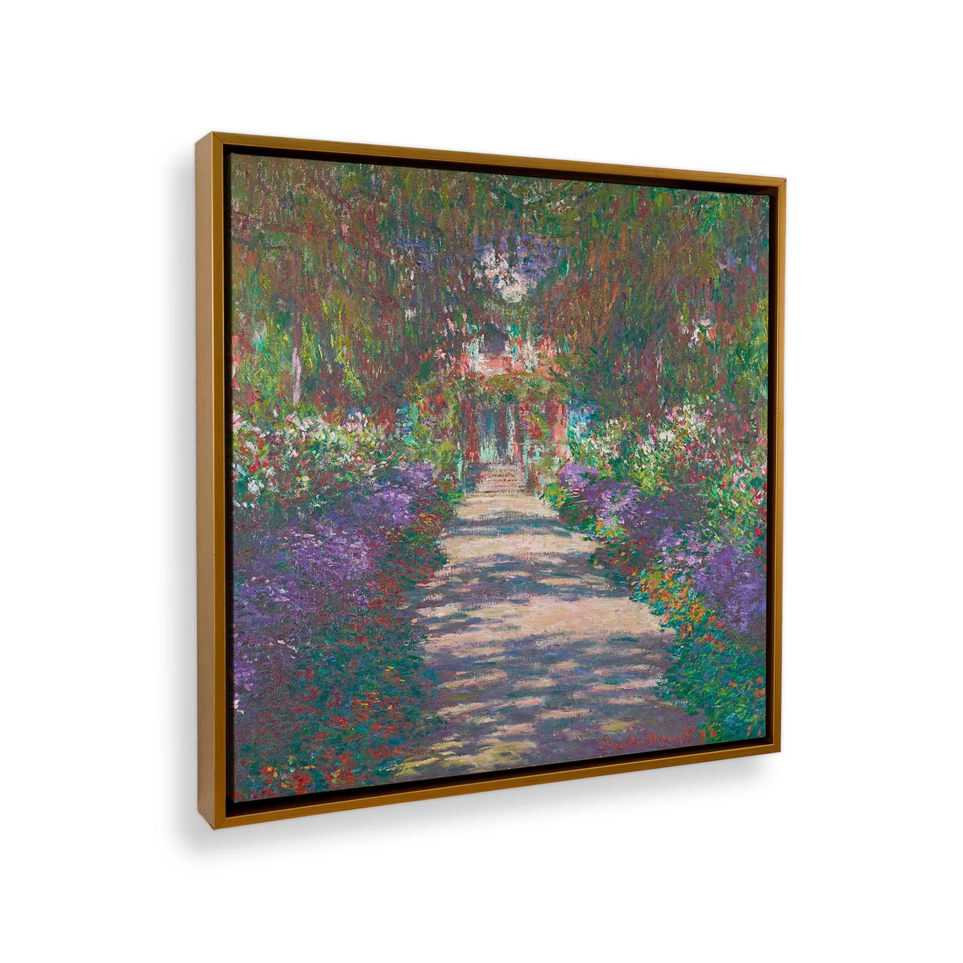 [Color:Polished Gold], Picture of the corner of the art