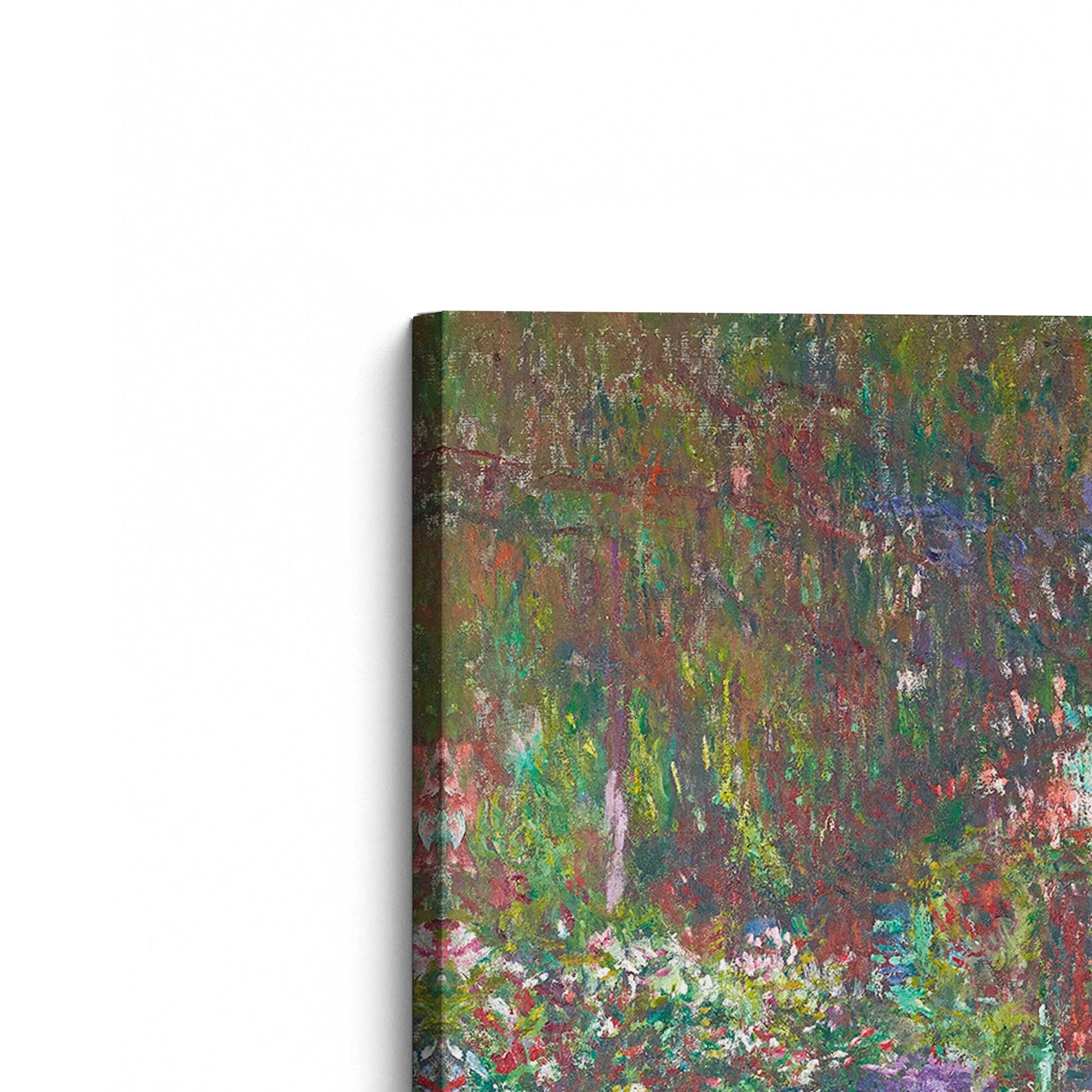 [Color:Stretched Canvas], Picture of the corner of the art