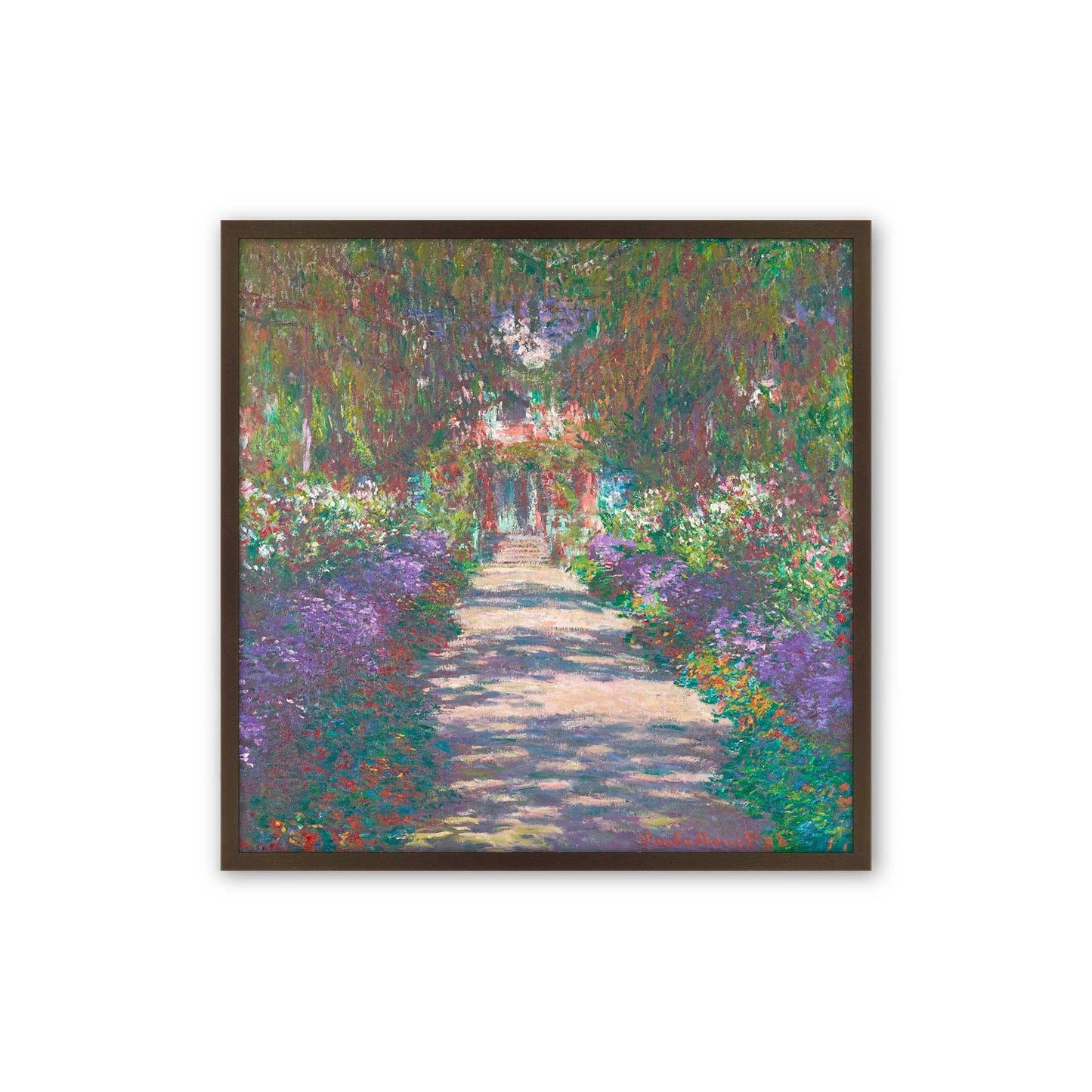 [Color:Espresso], Picture of art in a Espresso frame