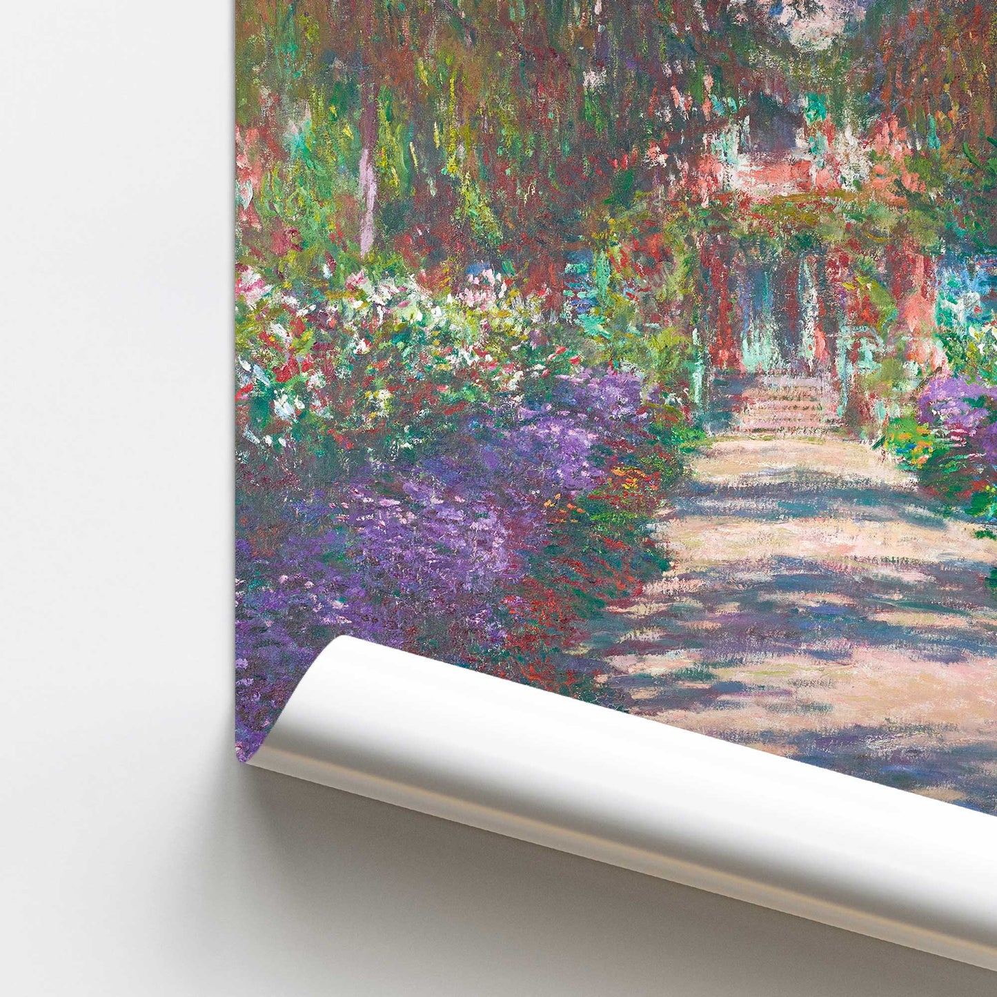 [Color:Rolled Print], Picture of close up of art
