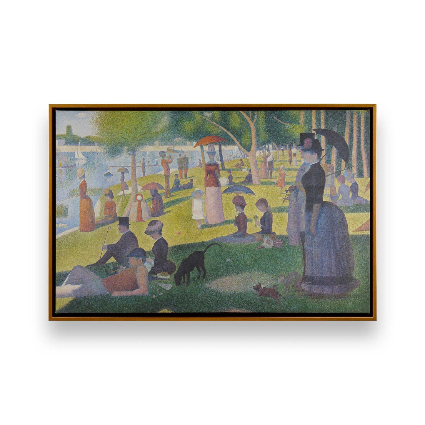 [Color:Polished Gold], Picture of art in a Polished Gold frame