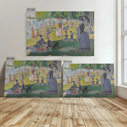 [Color:Stretched Canvas], Image showing the size comparisons
