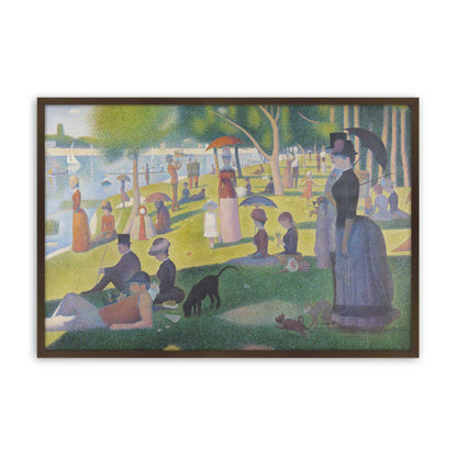[Color:Belvinder Brown], Picture of art in a Belvinder Brown frame