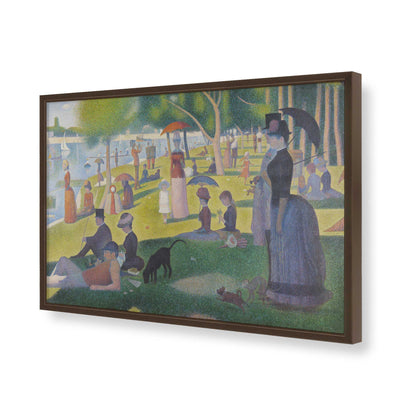 [Color:Belvinder Brown], Picture of art in a Belvinder Brown frame of the corner