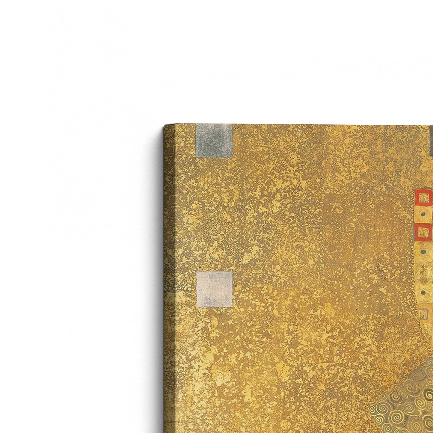 [Color:Stretched Canvas], Picture of the corner of the art