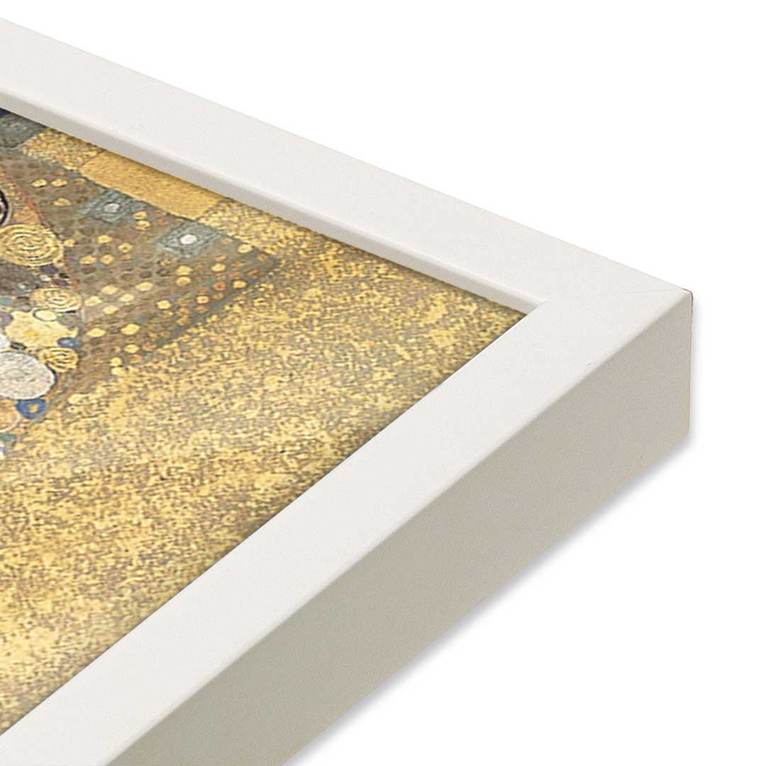 [Color:Opaque White], Picture of art in a Opaque White frame at an angle