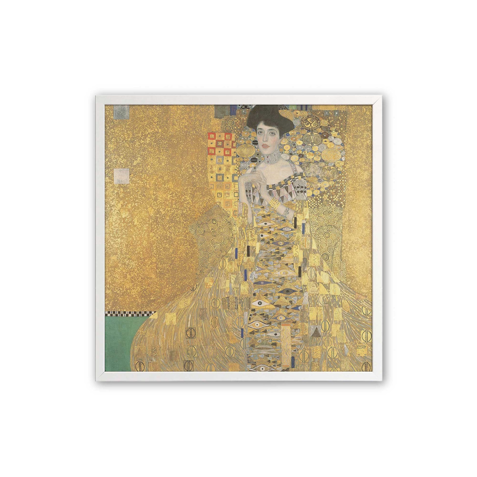 [Color:Opaque White], Picture of art in a Opaque White frame