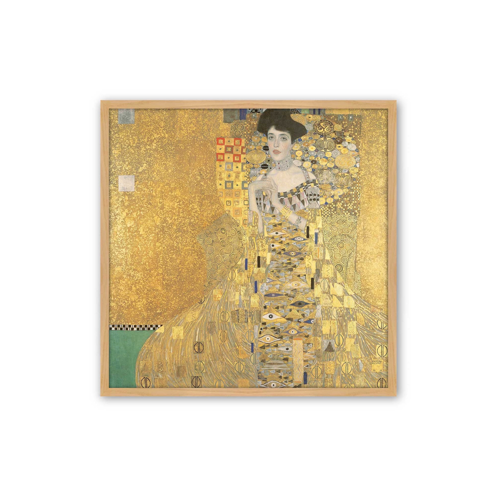 [Color:American Maple], Picture of art in a American Maple frame