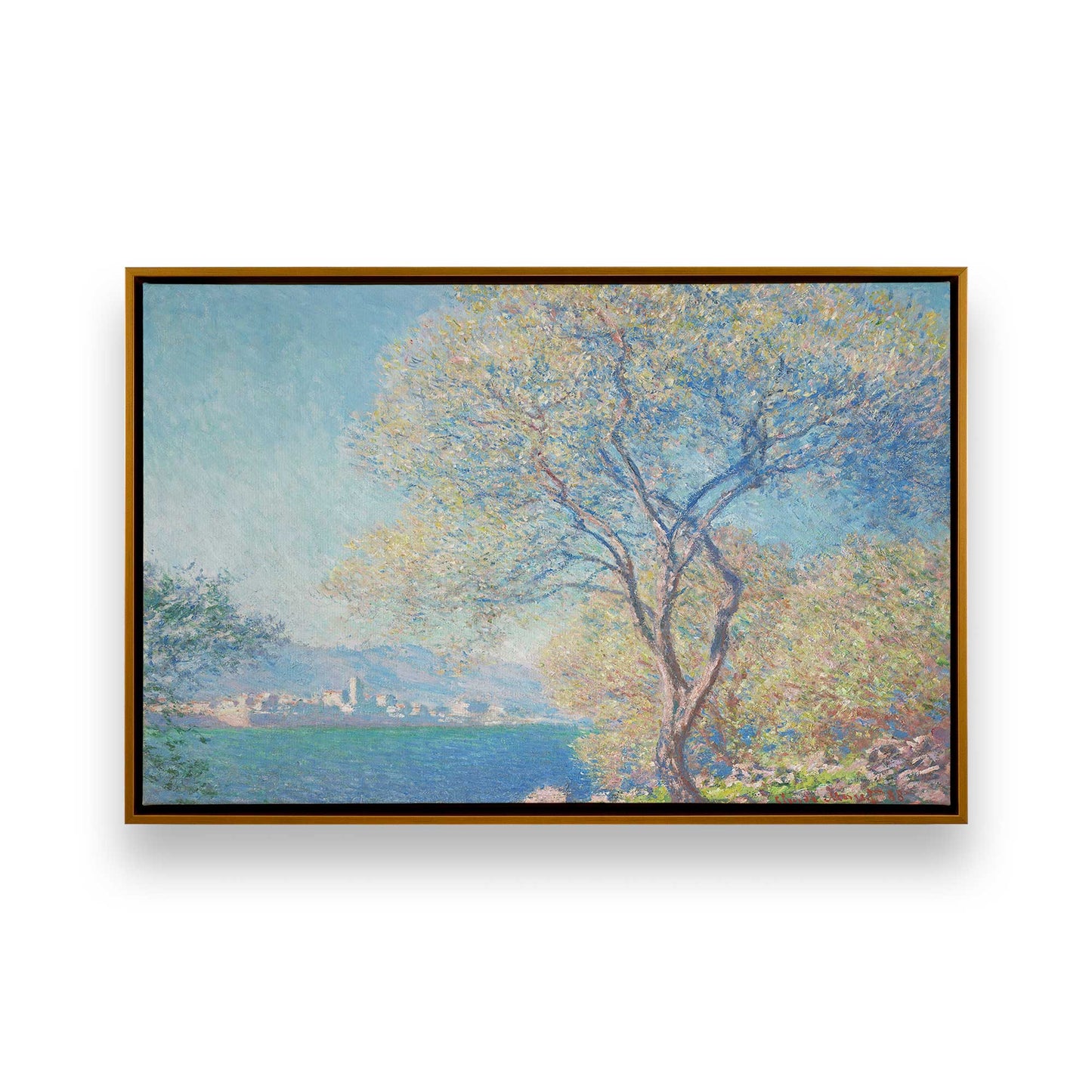 [Color:Polished Gold], Picture of art in a Polished Gold frame