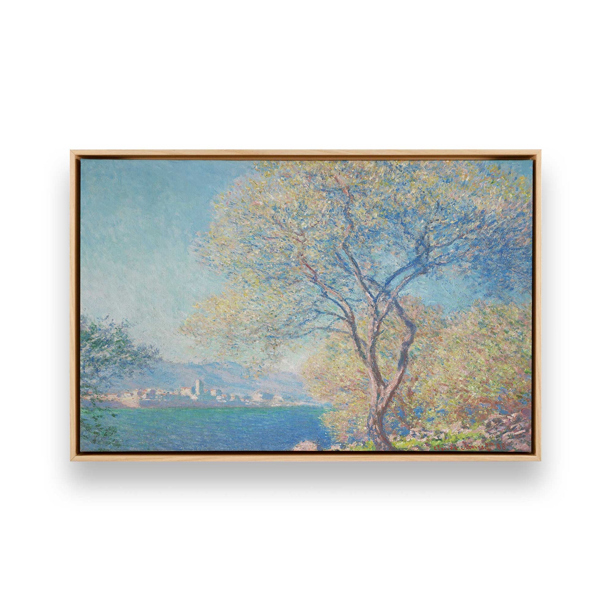 [Color:American Maple], Picture of art in a American Maple frame