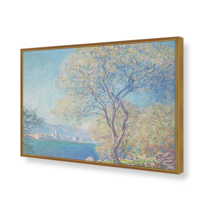 [Color:Polished Gold], Picture of art in a Polished Gold frame of the corner