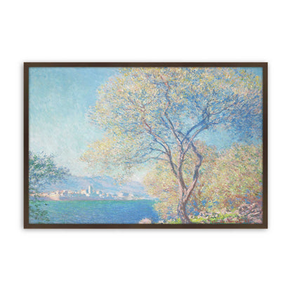[Color:Brown], Picture of art in a Brown frame