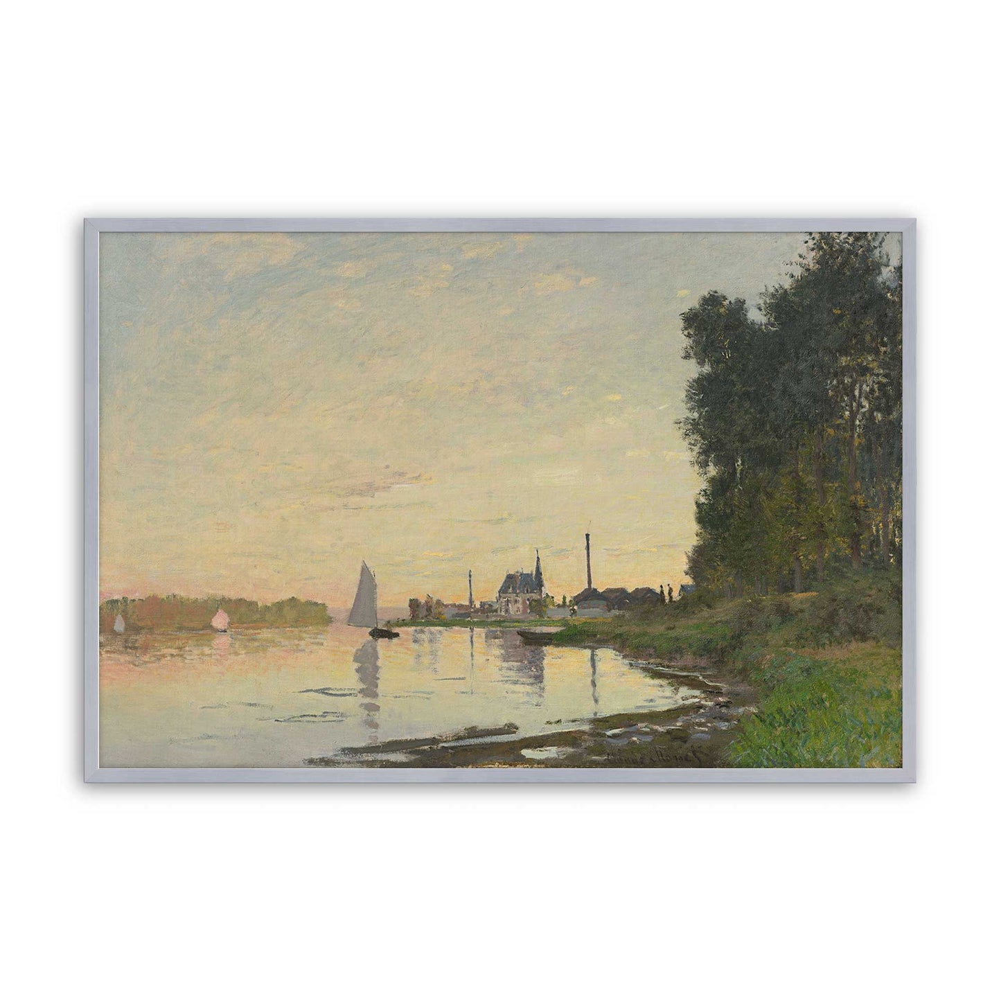 [Color:Polished Chrome], Picture of art in a Polished Chrome frame