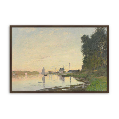 [Color:Brown], Picture of art in a Brown frame