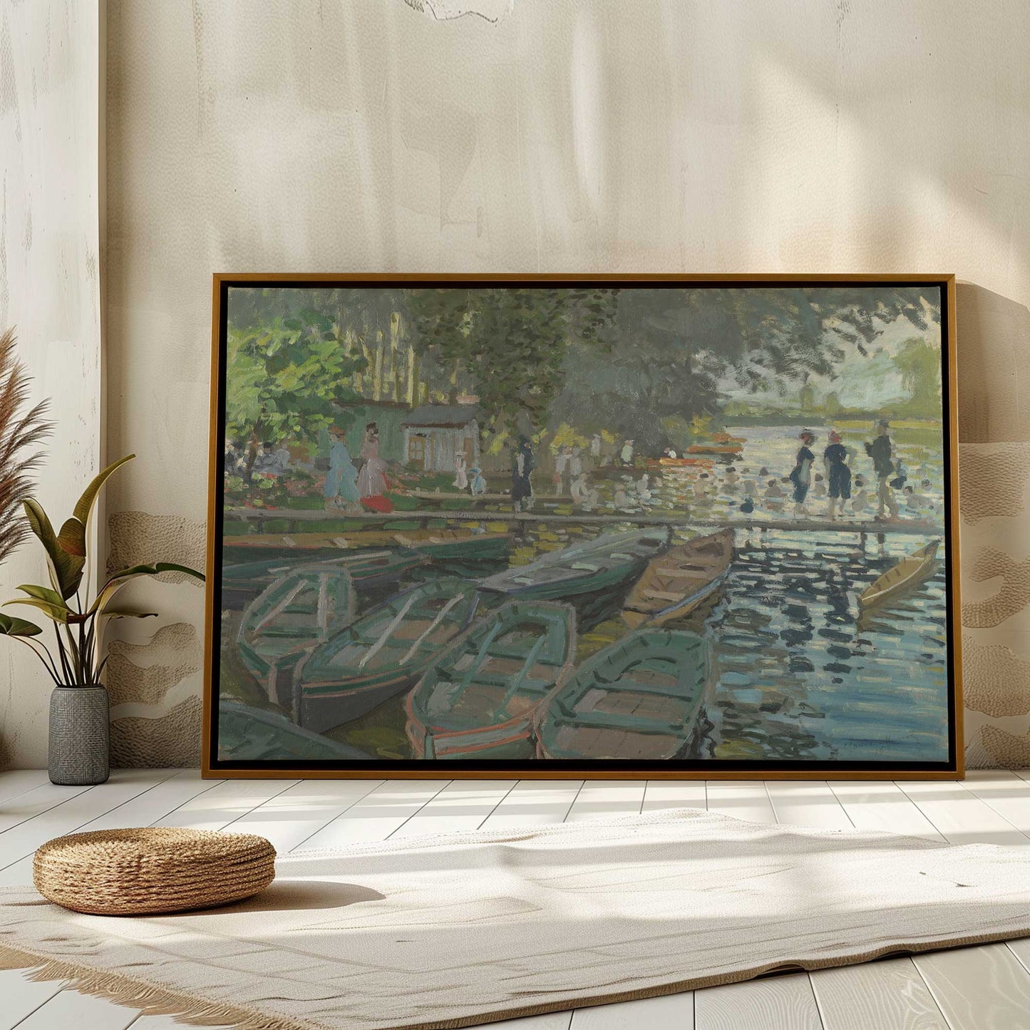 Picture of art in a room