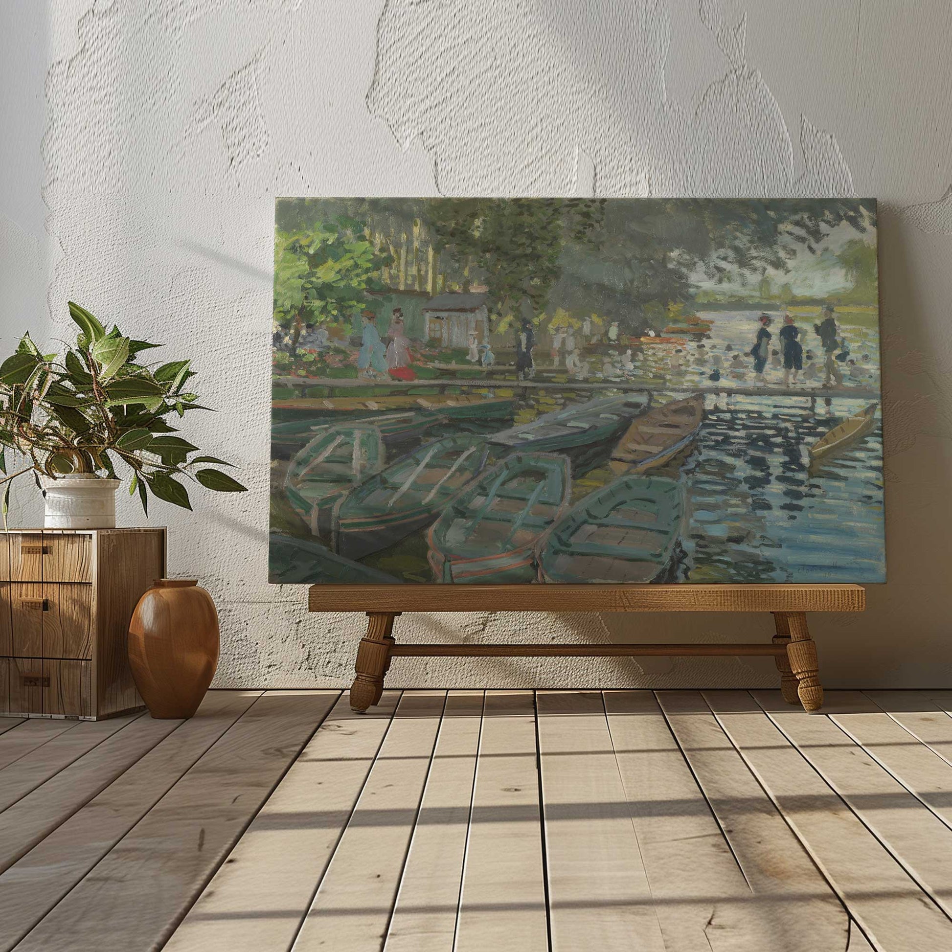 Picture of art in a room